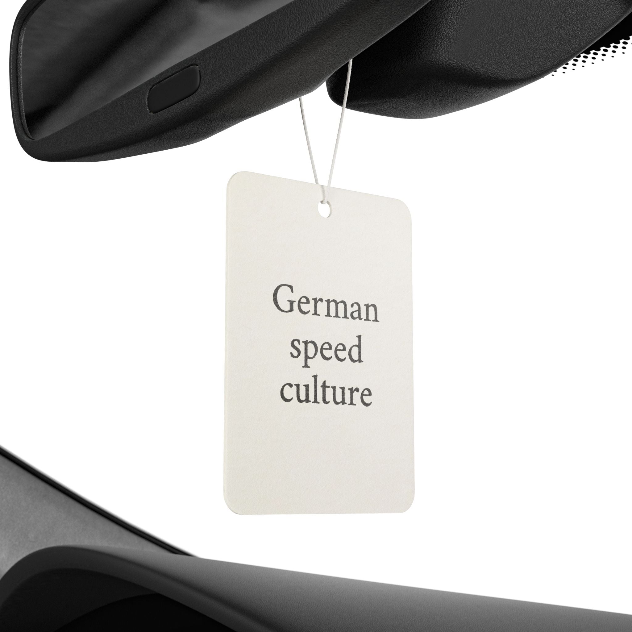 German Speed Culture Car Air Freshener - Unique Aroma for Car Enthusiasts, Gift for Him, Auto Decor, Air Fresheners, Car Accessories