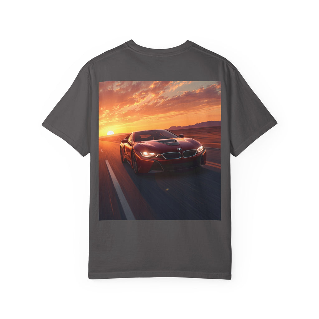 Racing Sunset Unisex T-Shirt – Car Enthusiast Gift