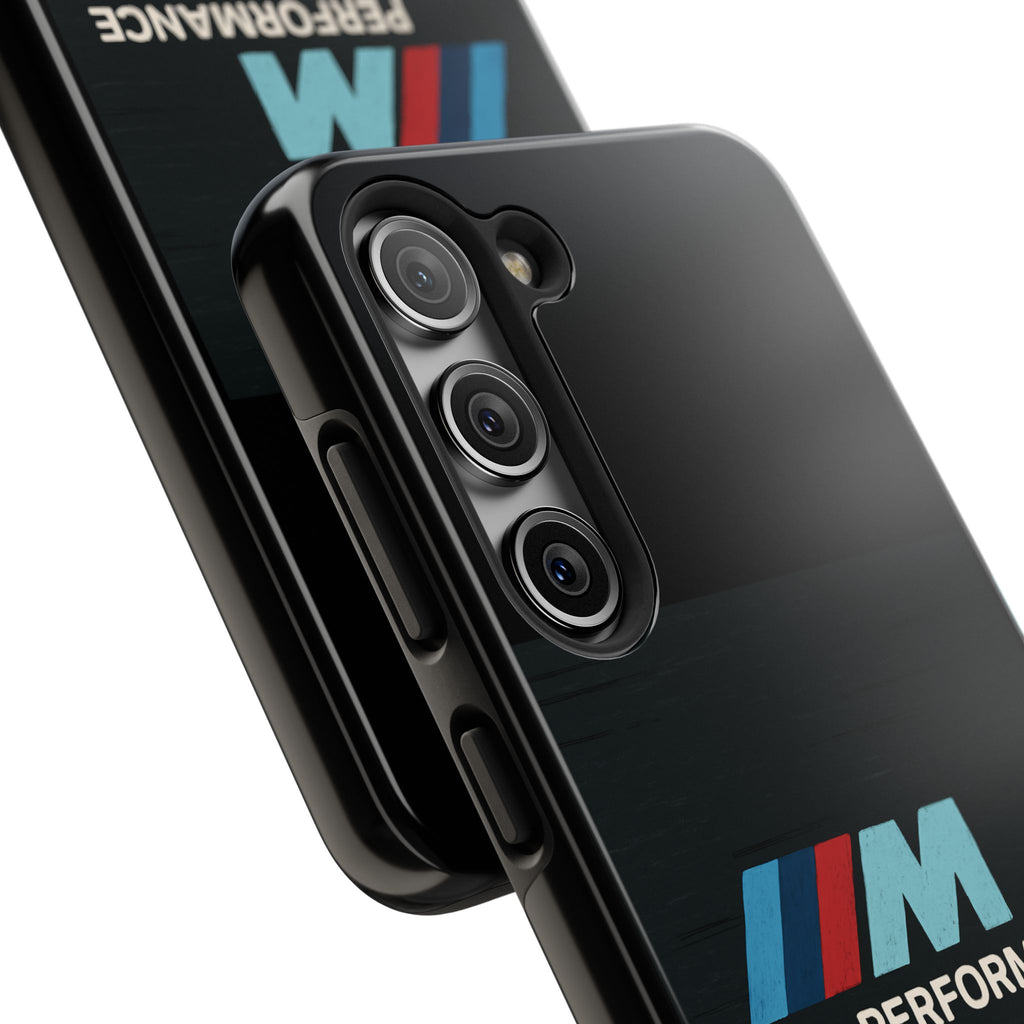 BMW M Performance Tough Phone Cases, Stylish Phone Covers, Auto Enthusiast Gifts, Durable Cases, Mobile Accessories