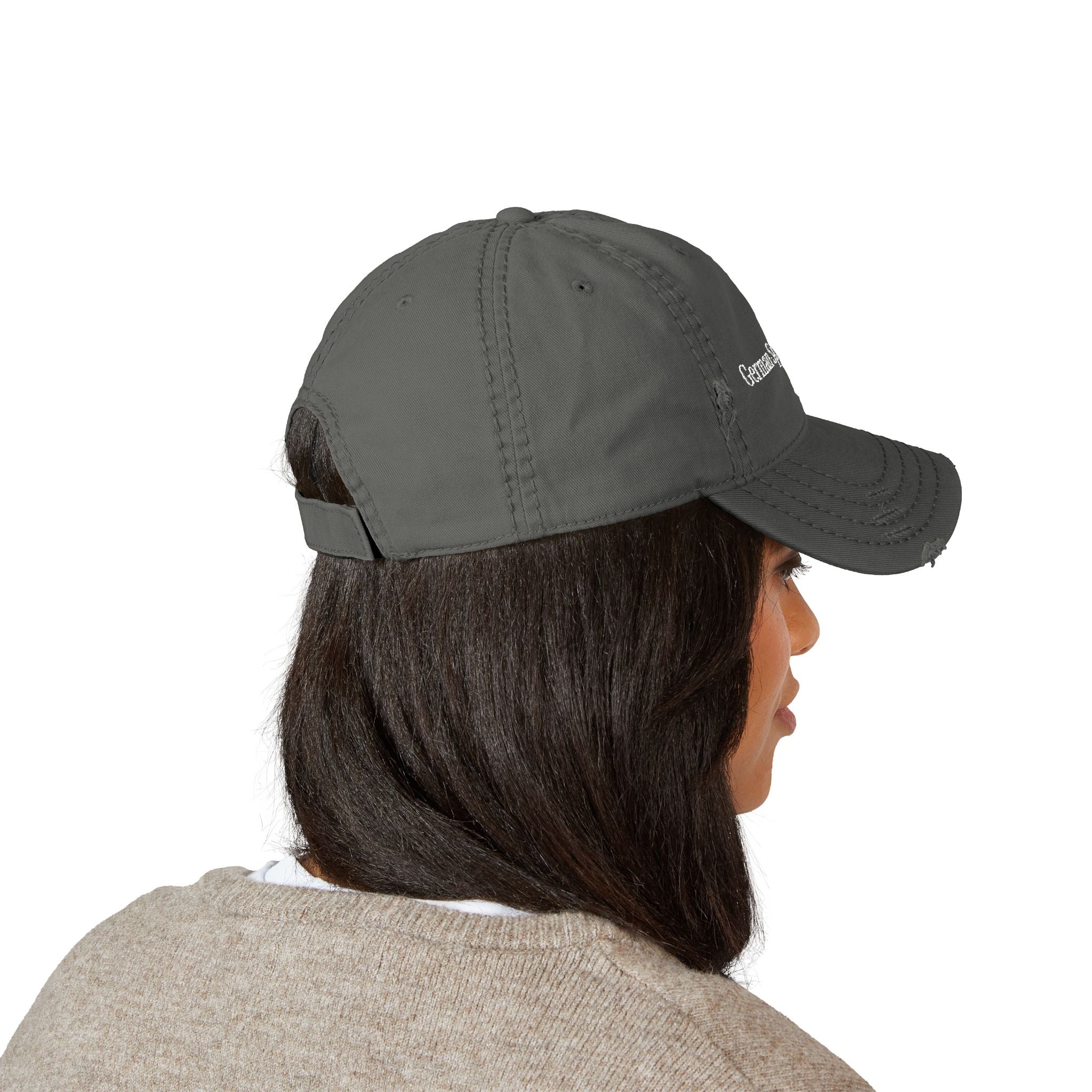 Distressed Dad Hat, Embroidered Cap for Car Enthusiasts, Casual Style Hat for Everyday Wear, Gift for Father's Day, Birthday, and Holidays