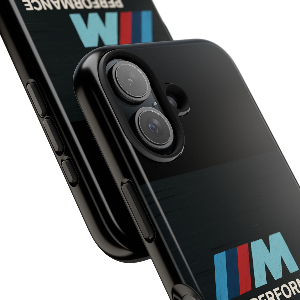 BMW M Performance Tough Phone Cases, Stylish Phone Covers, Auto Enthusiast Gifts, Durable Cases, Mobile Accessories